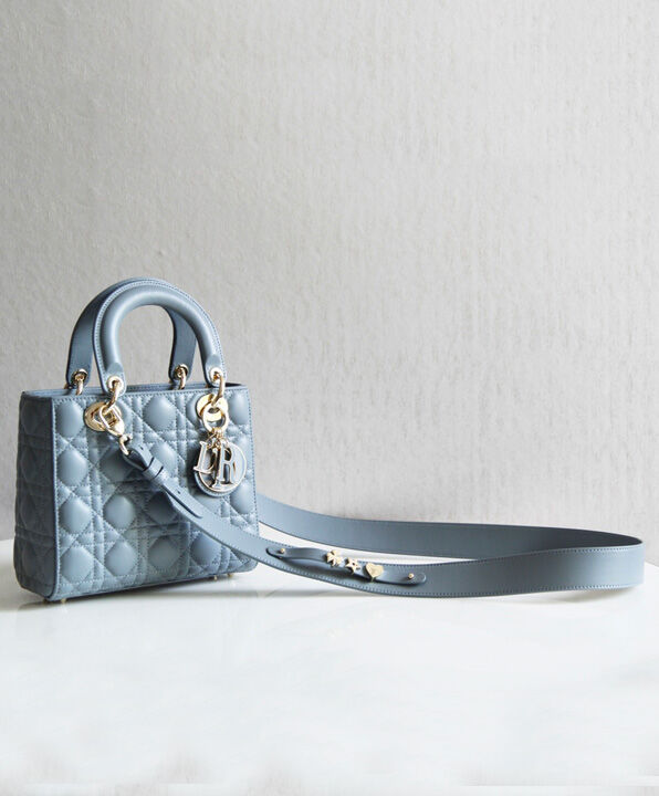 Christian Dior Lady Dior My Abcdior Bag Blue